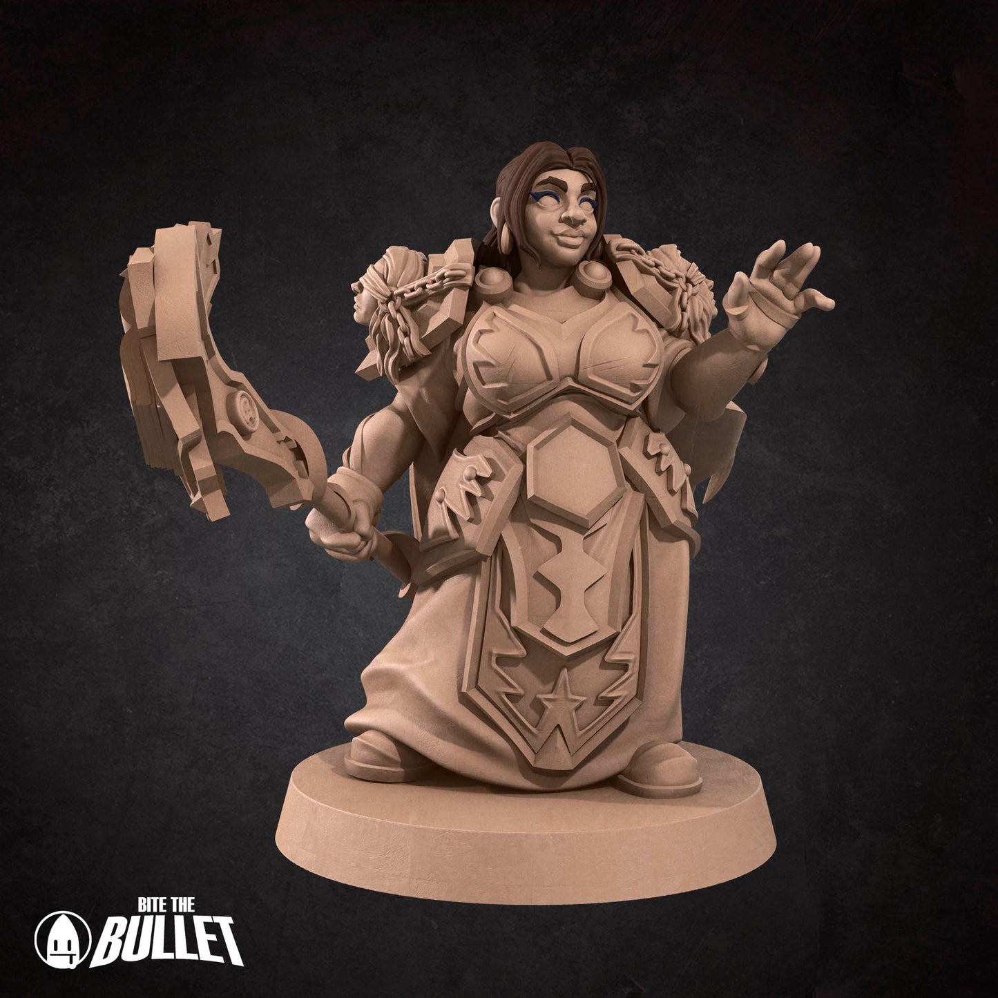 Gytha, the Dwarf Priest (Free Model)