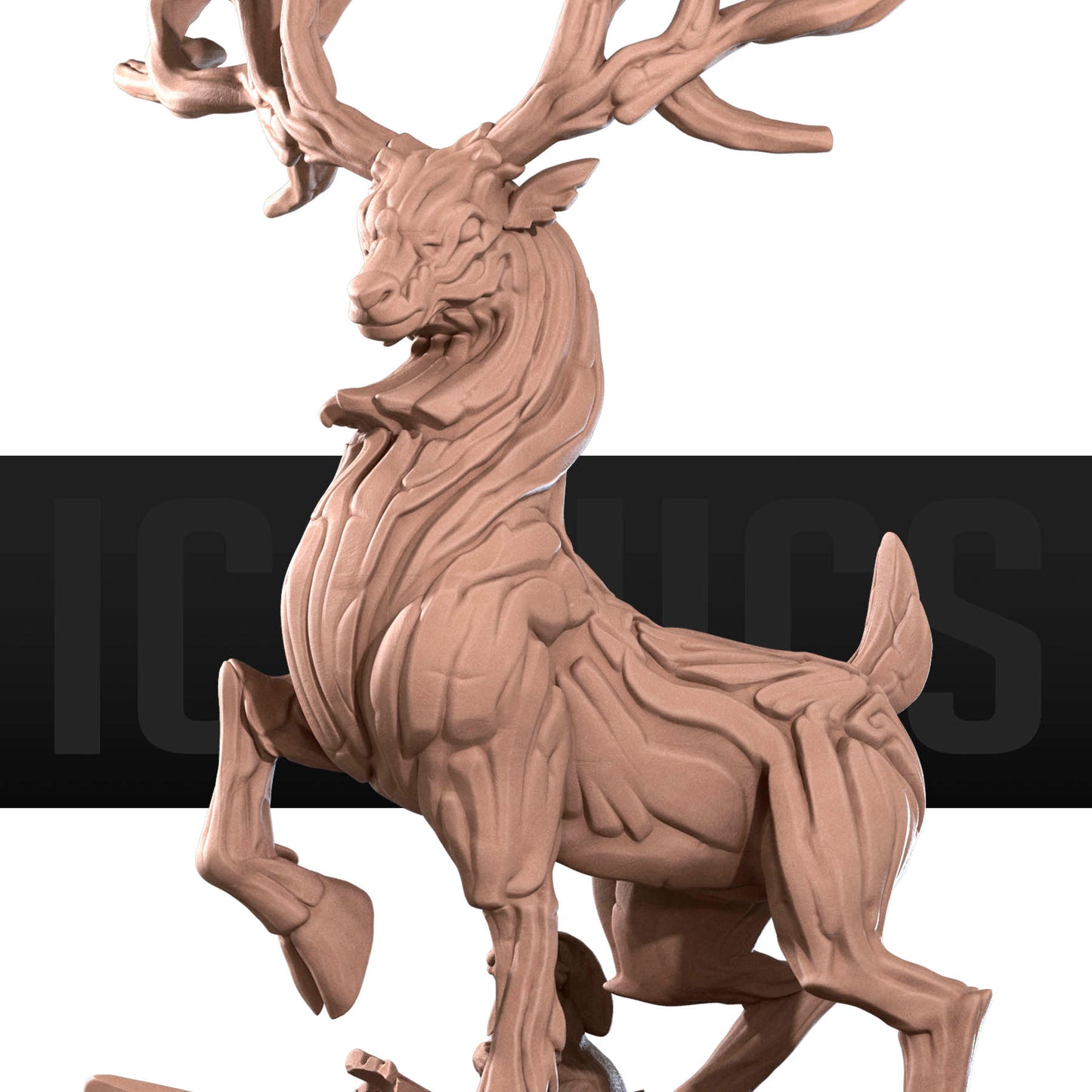 Human Animist Deer