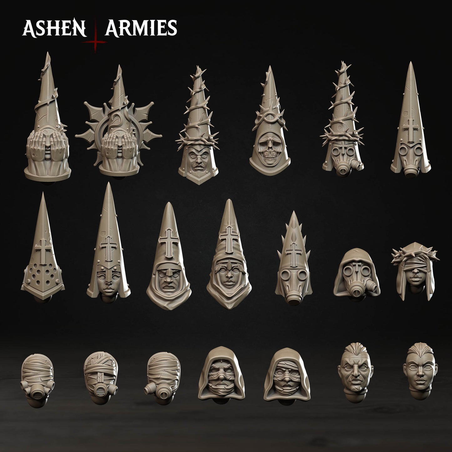 Modular Heads - Trench Pilgrims