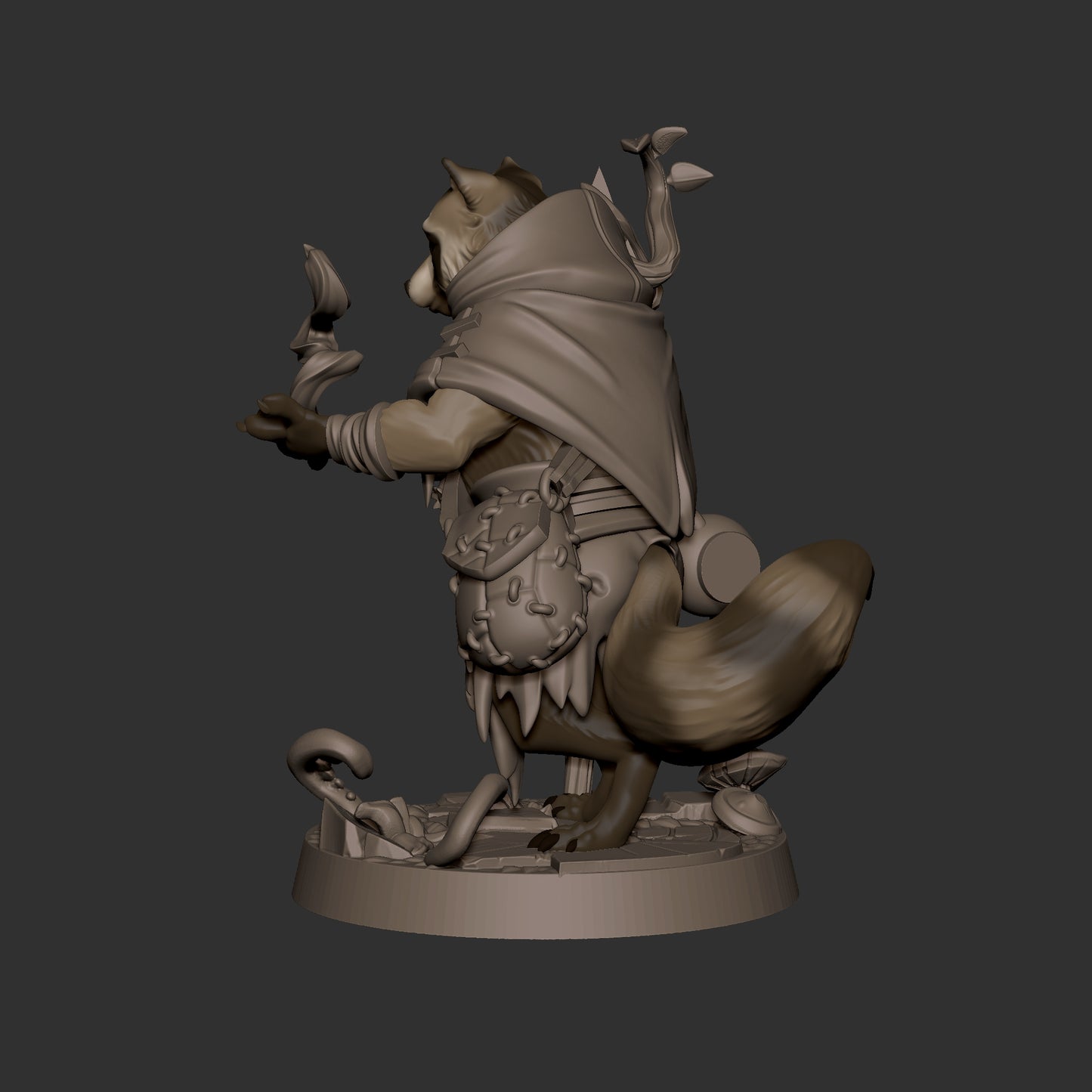 Raccoonfolk Druid