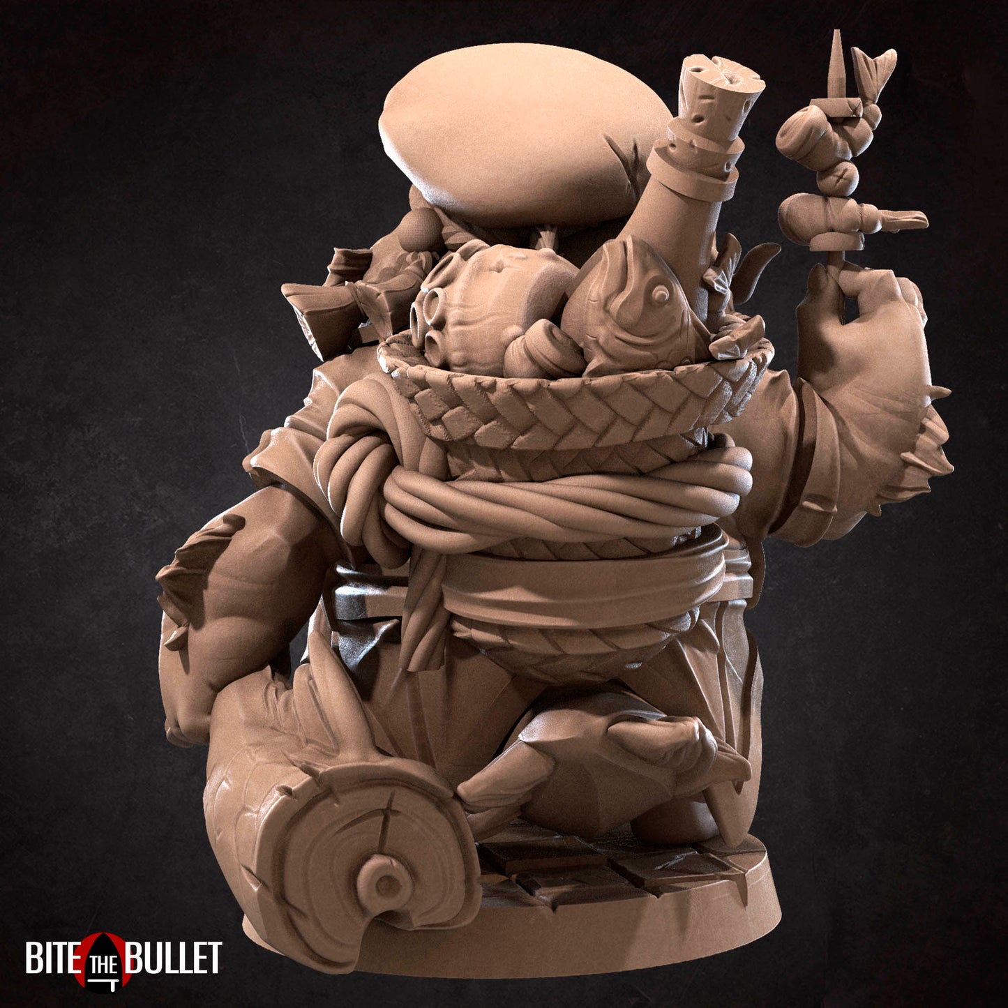 Ganbon-san, the Chef Locathah
