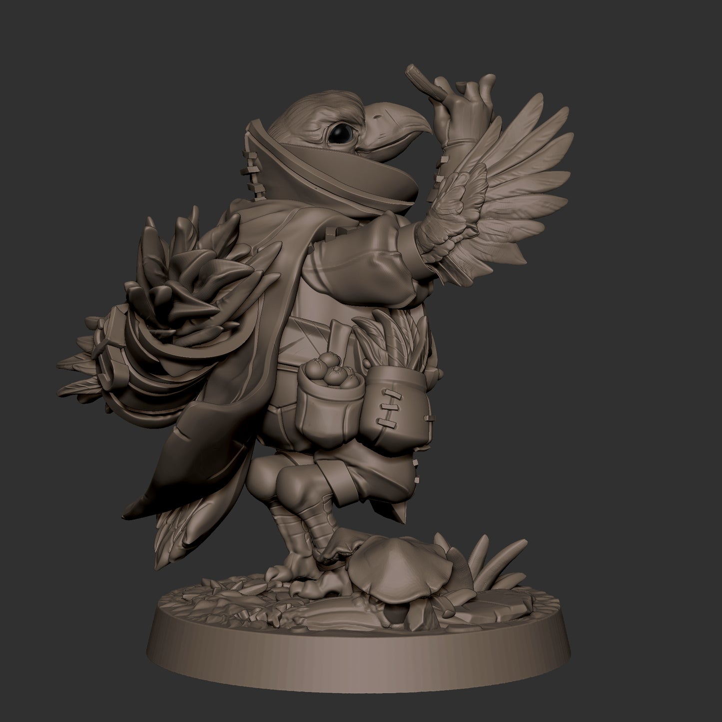 Berry, the Kenku Forager