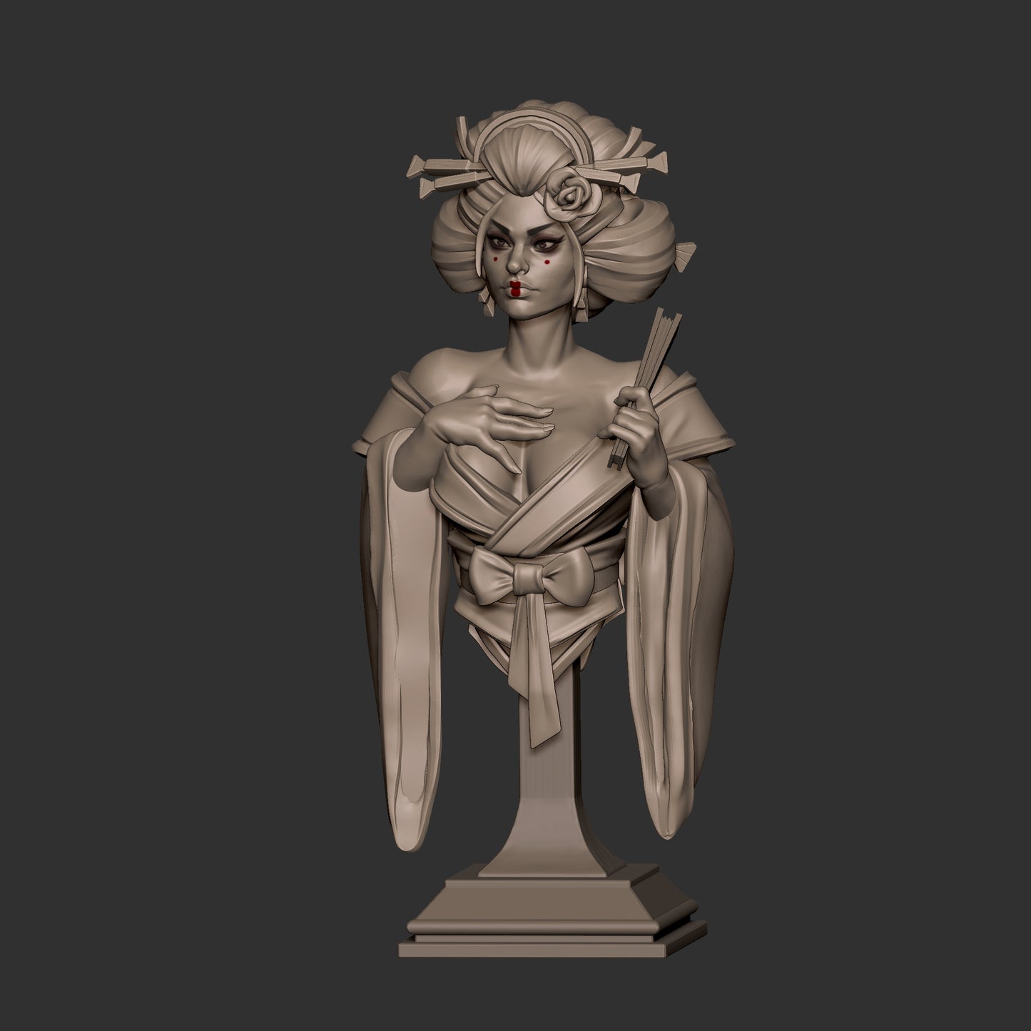 Geisha Bust