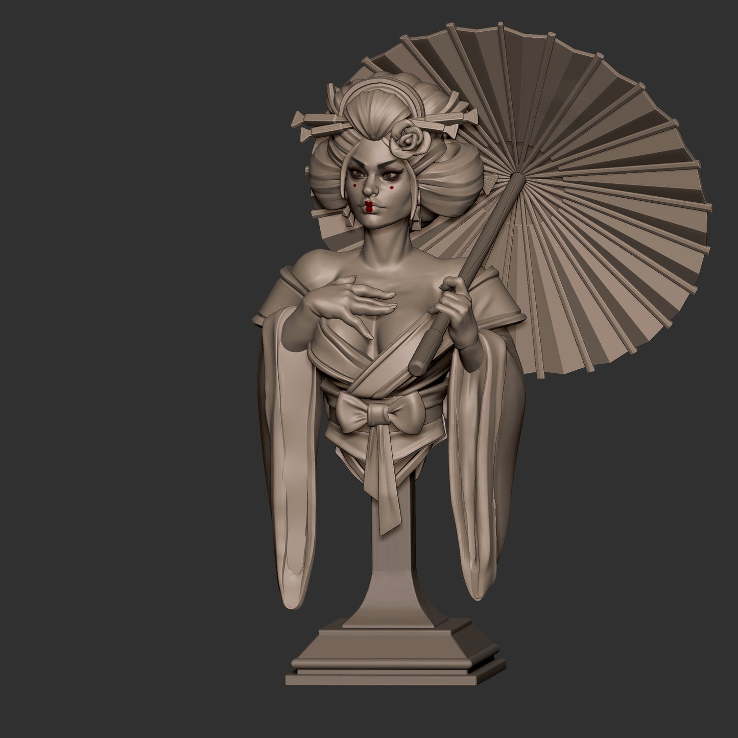 Geisha Bust