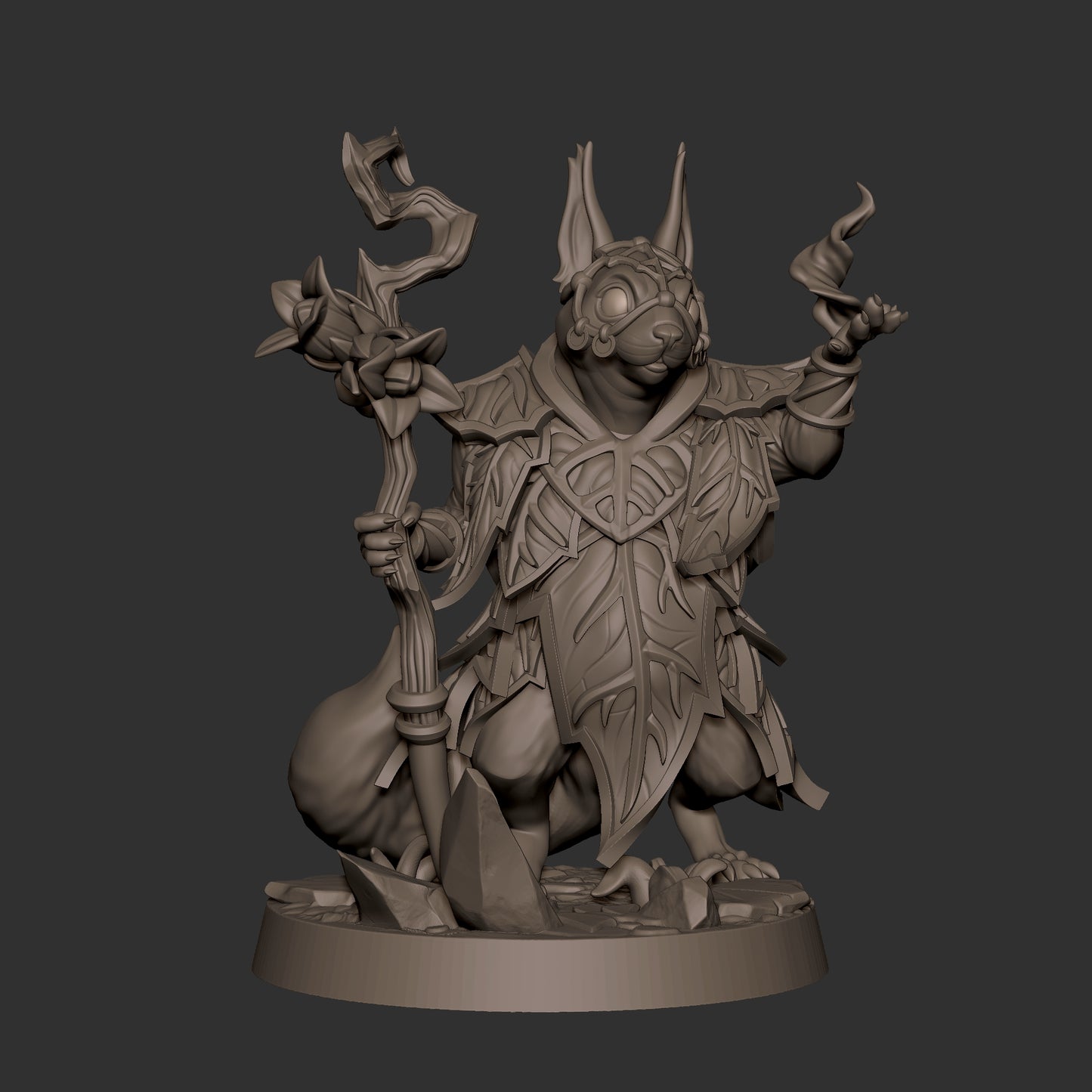 Squirrelfolk Sorceress