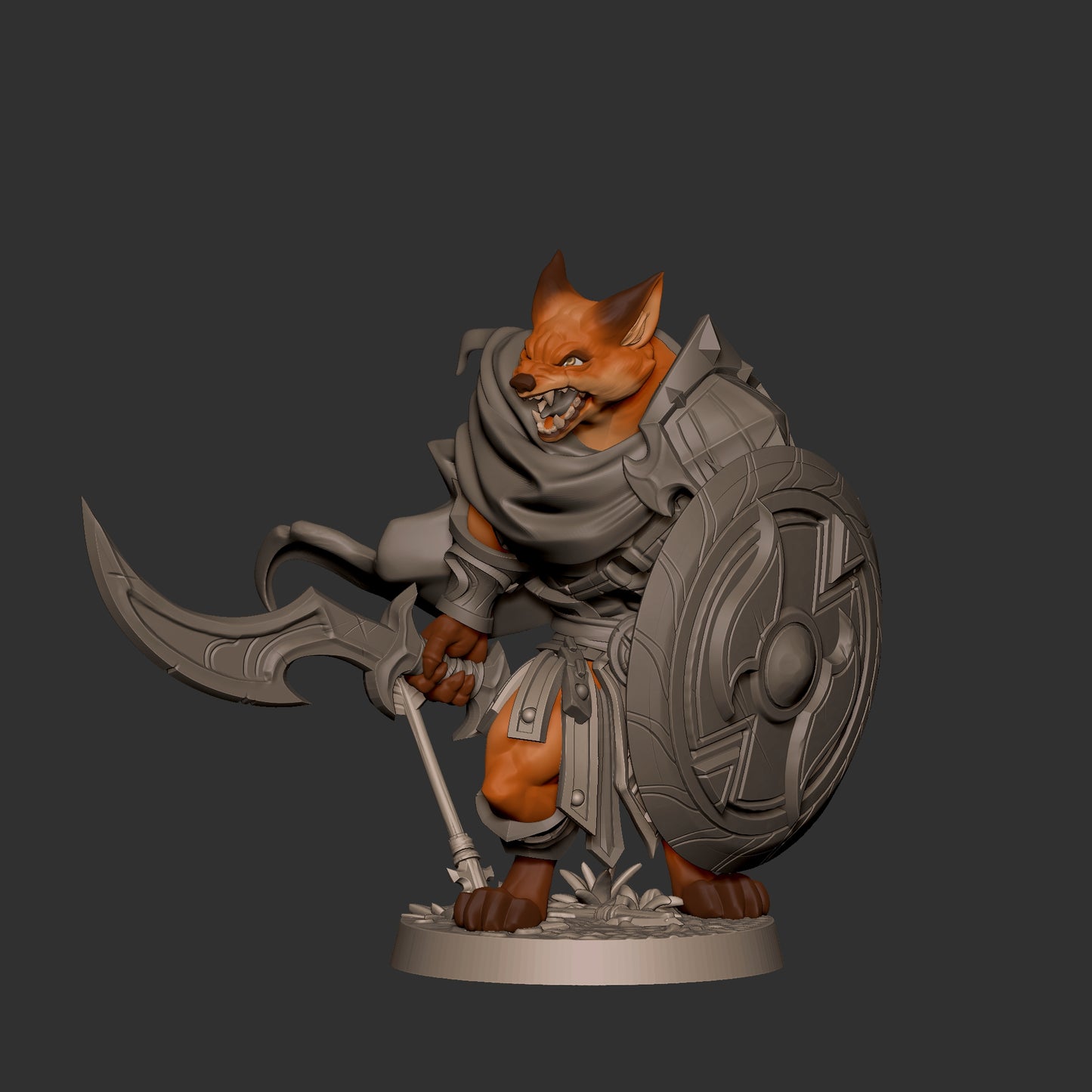Foxfolk Warrior