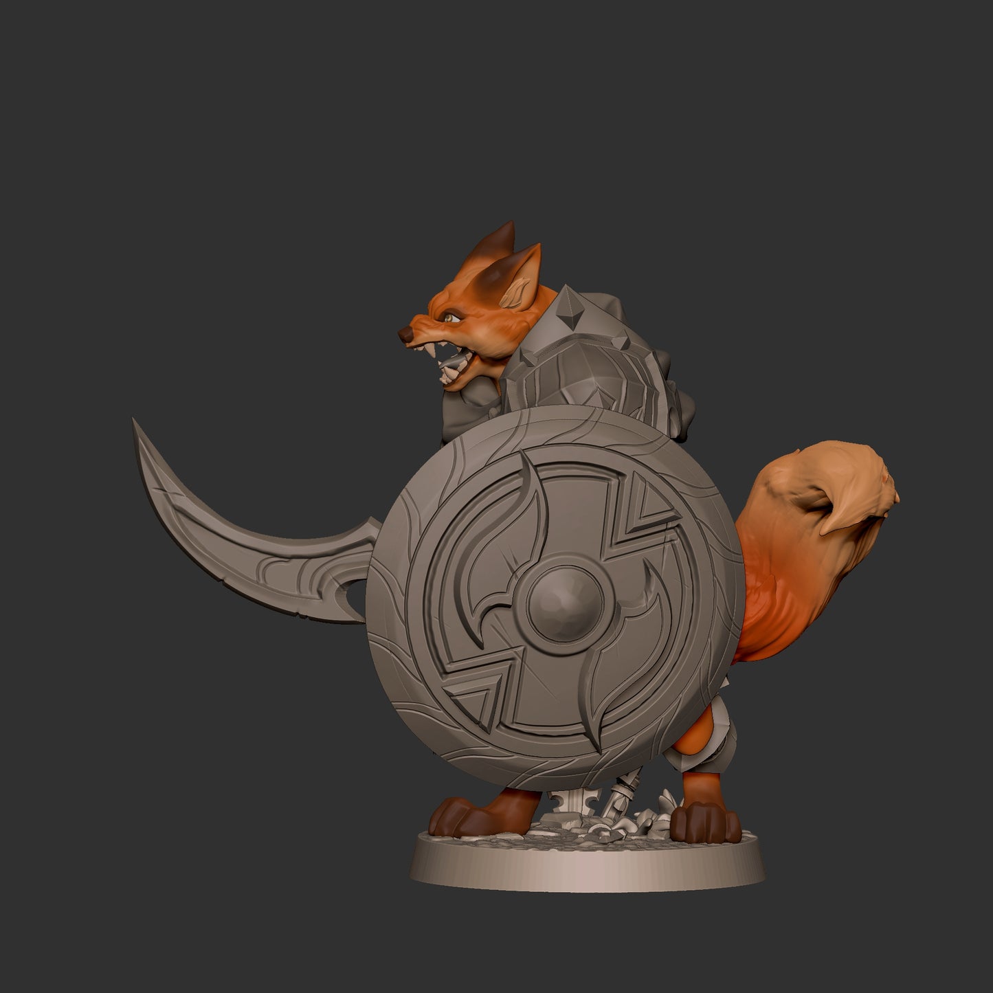 Foxfolk Warrior
