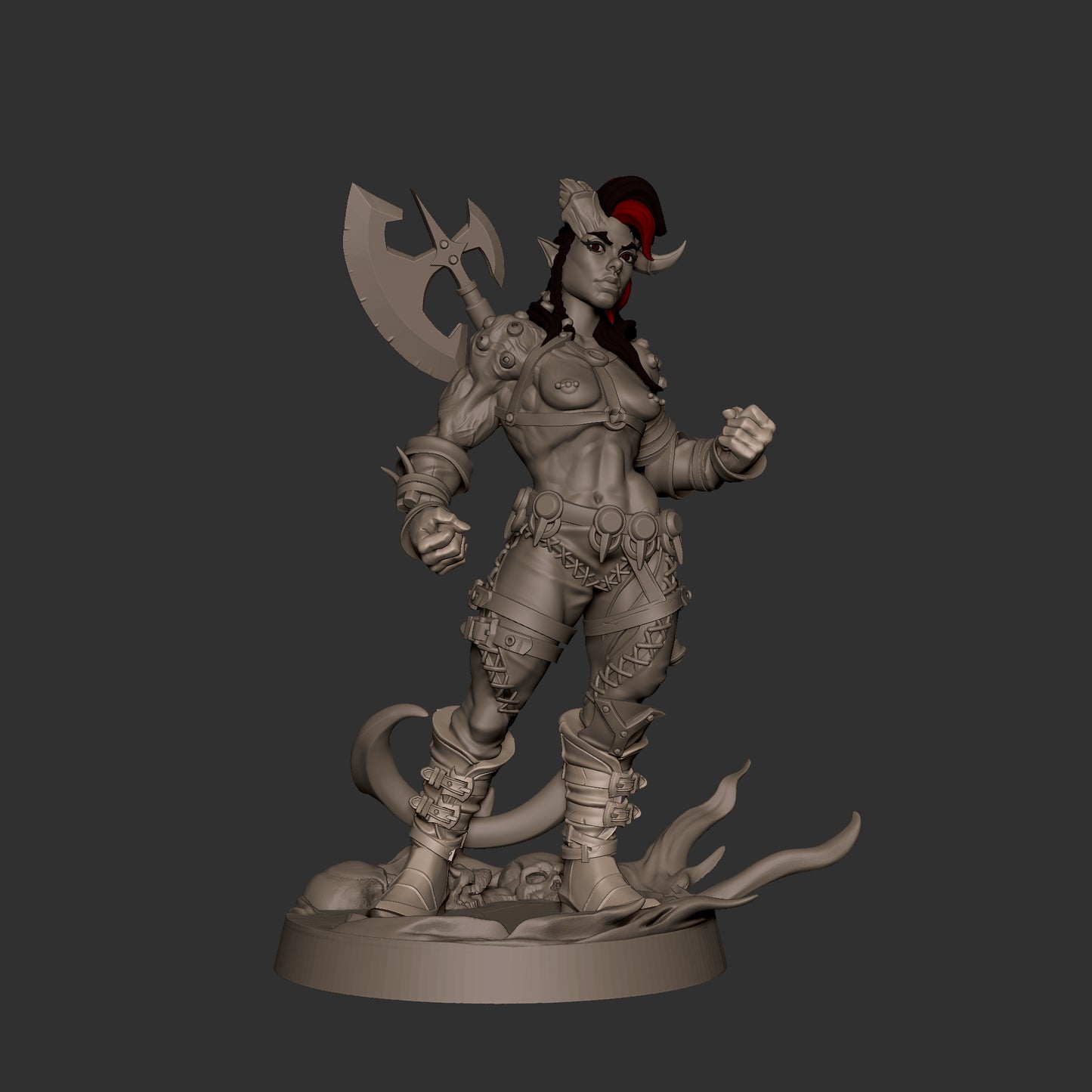 Tiefling Barbarian