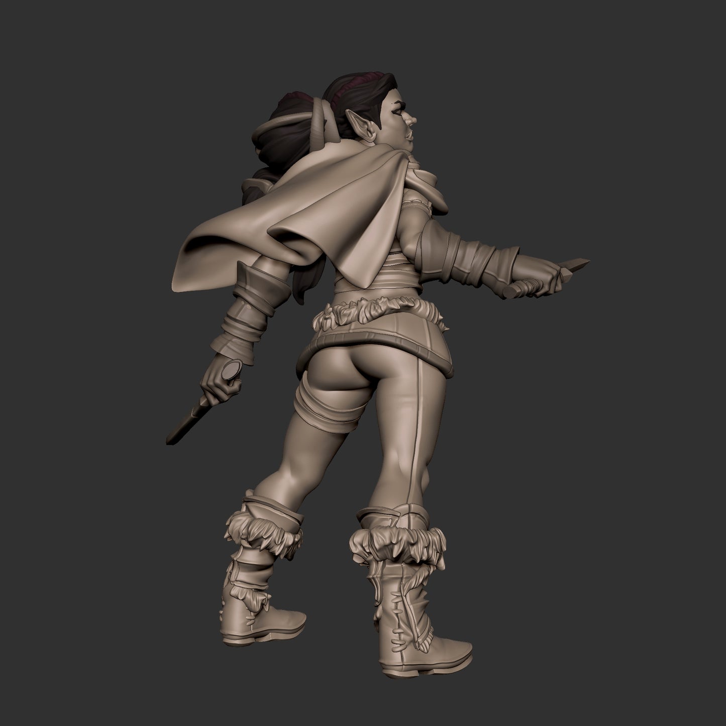 Gara, the Half Orc