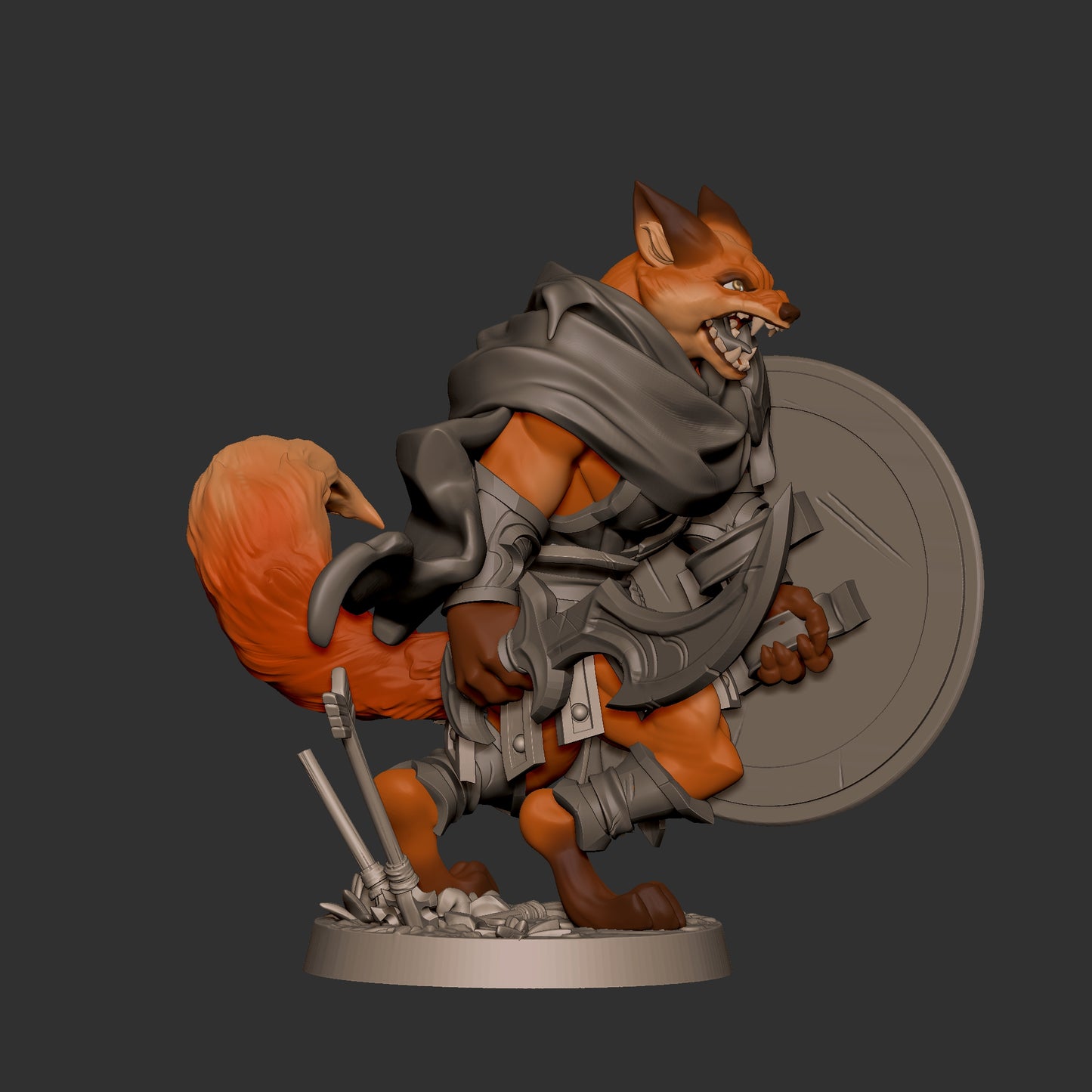 Foxfolk Warrior