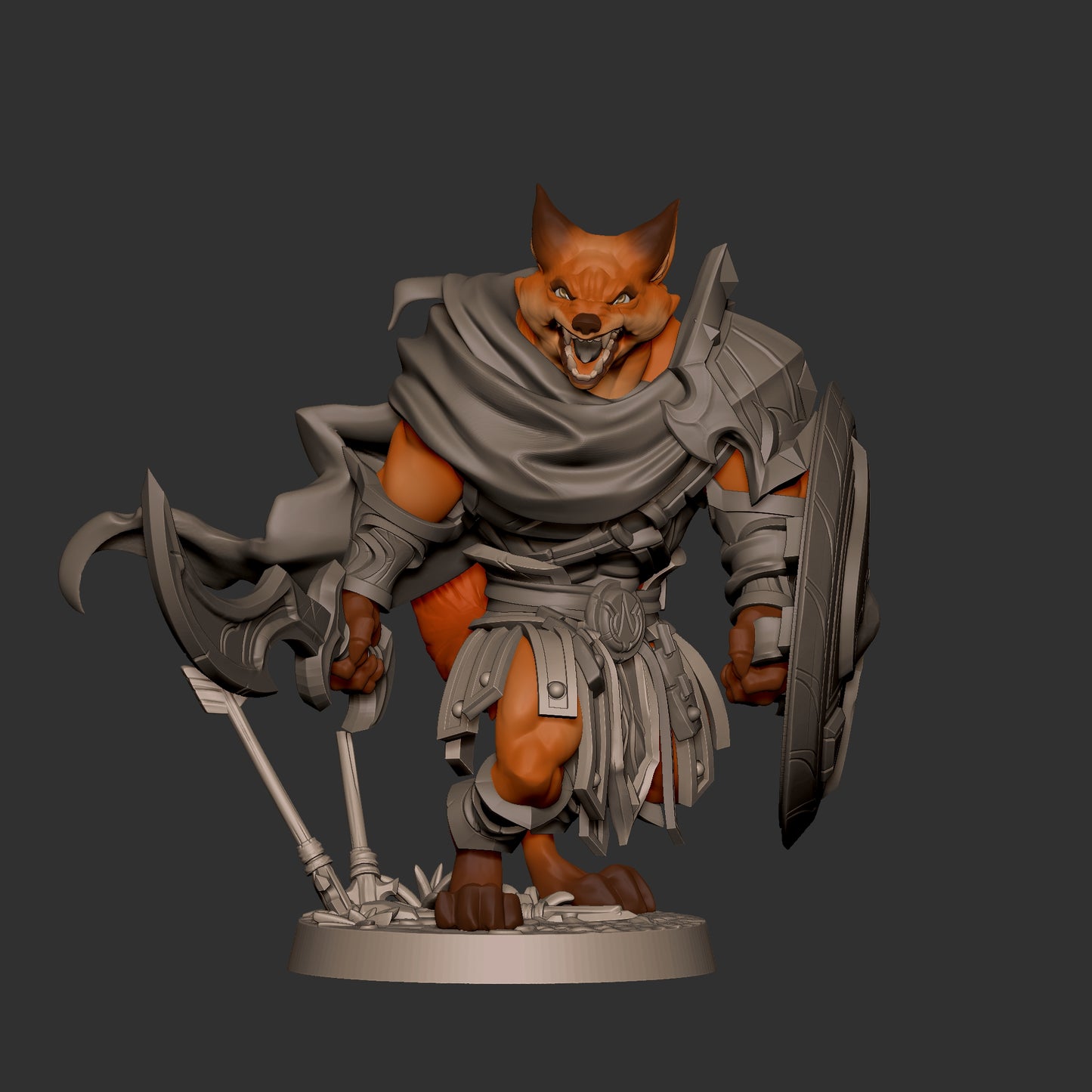 Foxfolk Warrior
