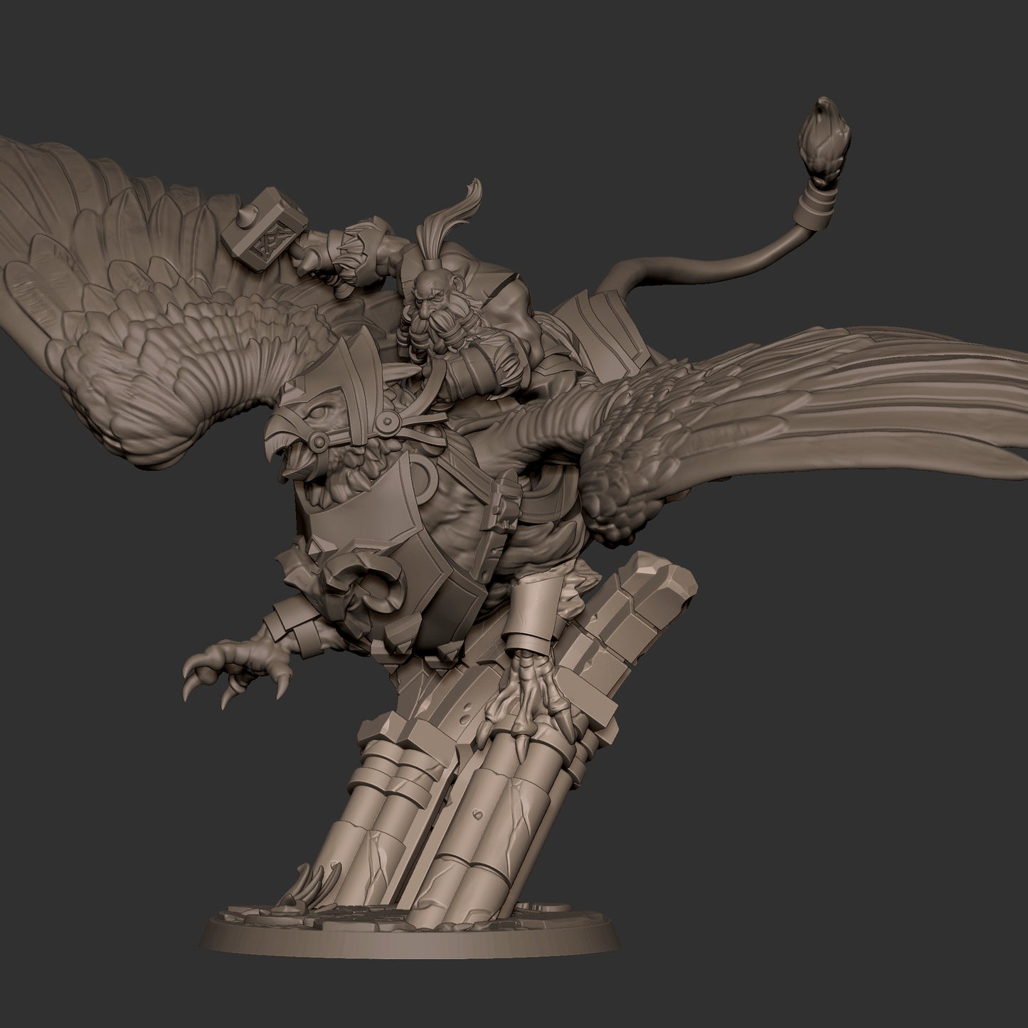 Dwarf Gryphon Master