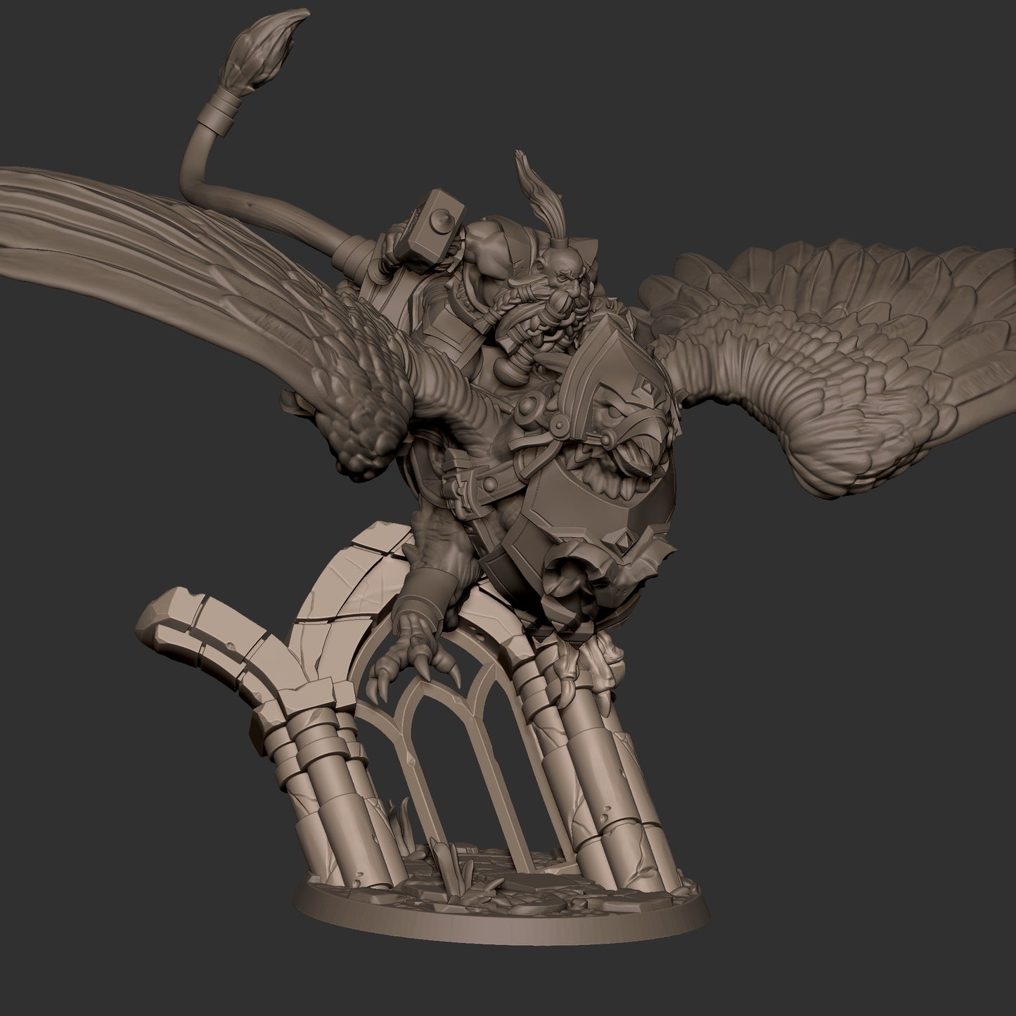 Dwarf Gryphon Master