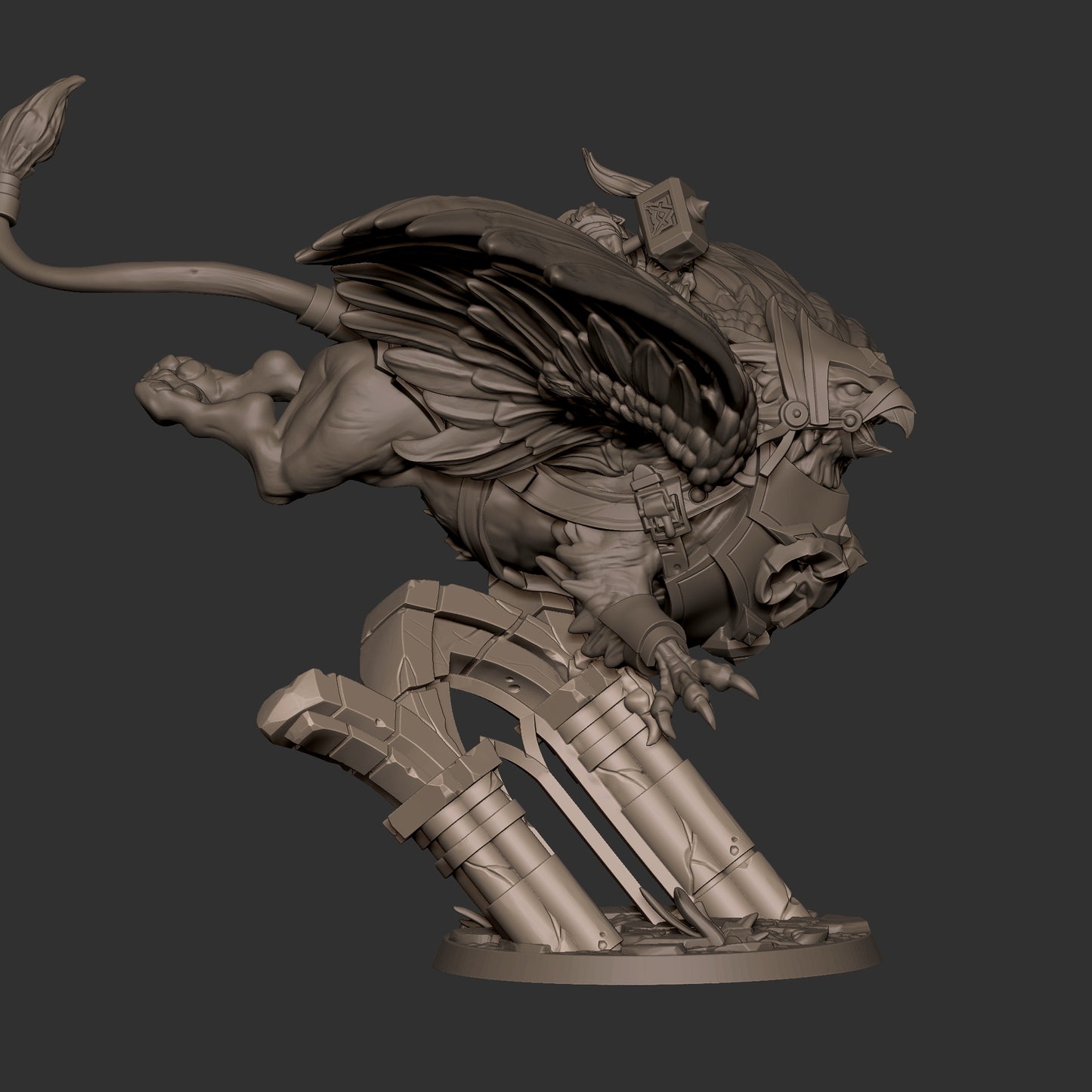 Dwarf Gryphon Master