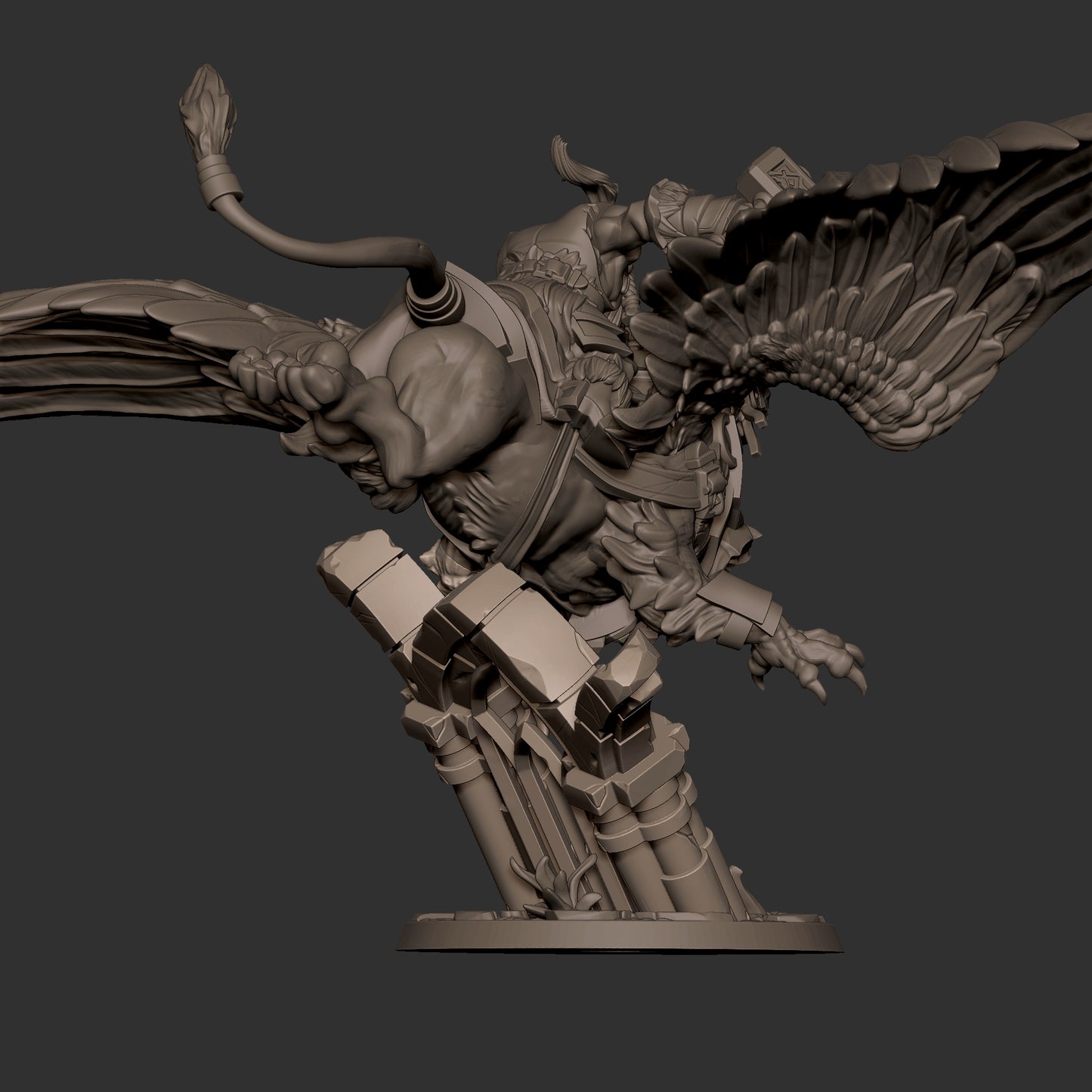 Dwarf Gryphon Master