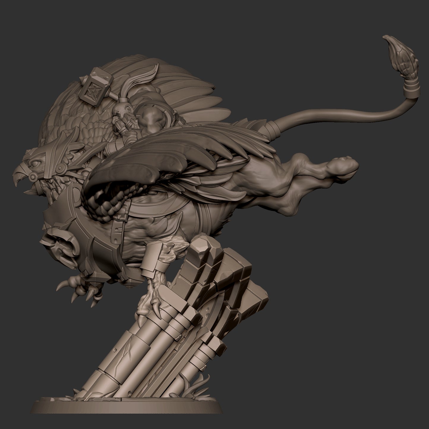 Dwarf Gryphon Master