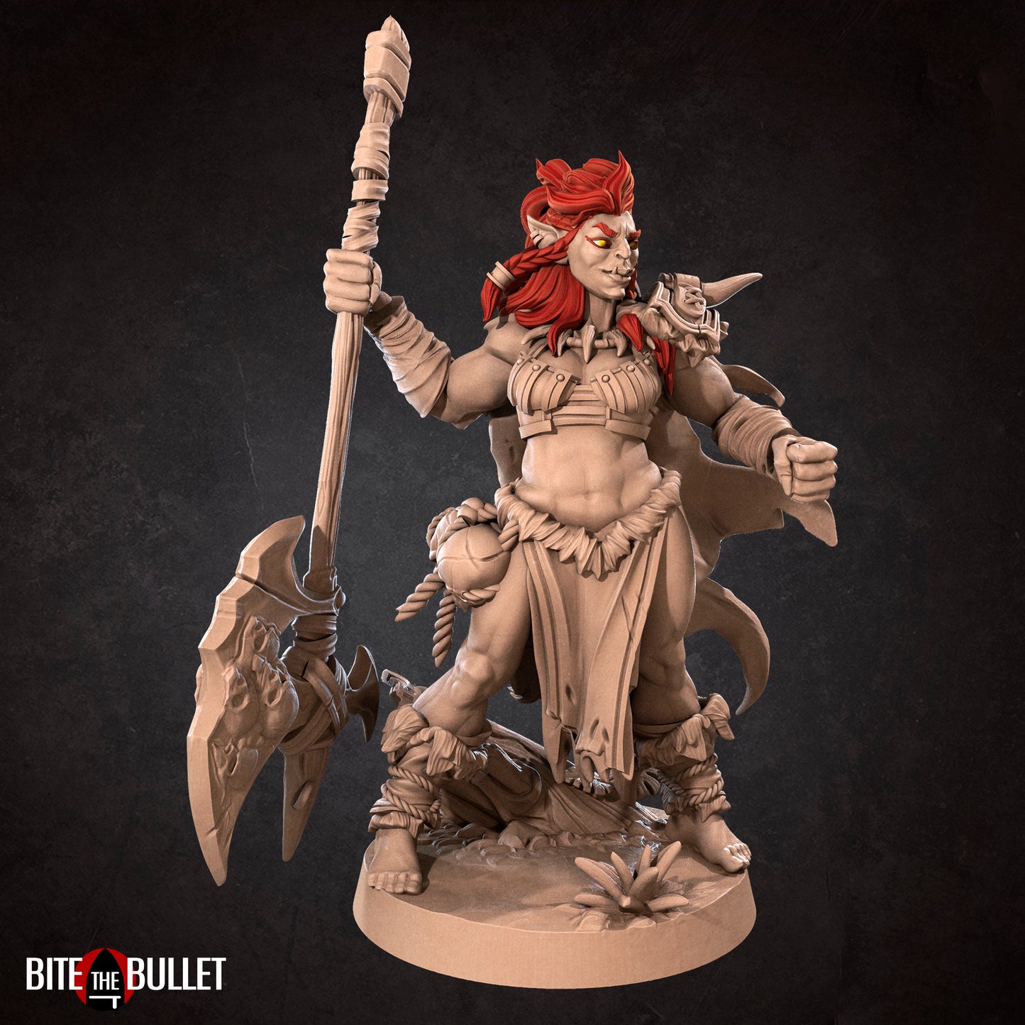 Kisha, the amazon half-orc