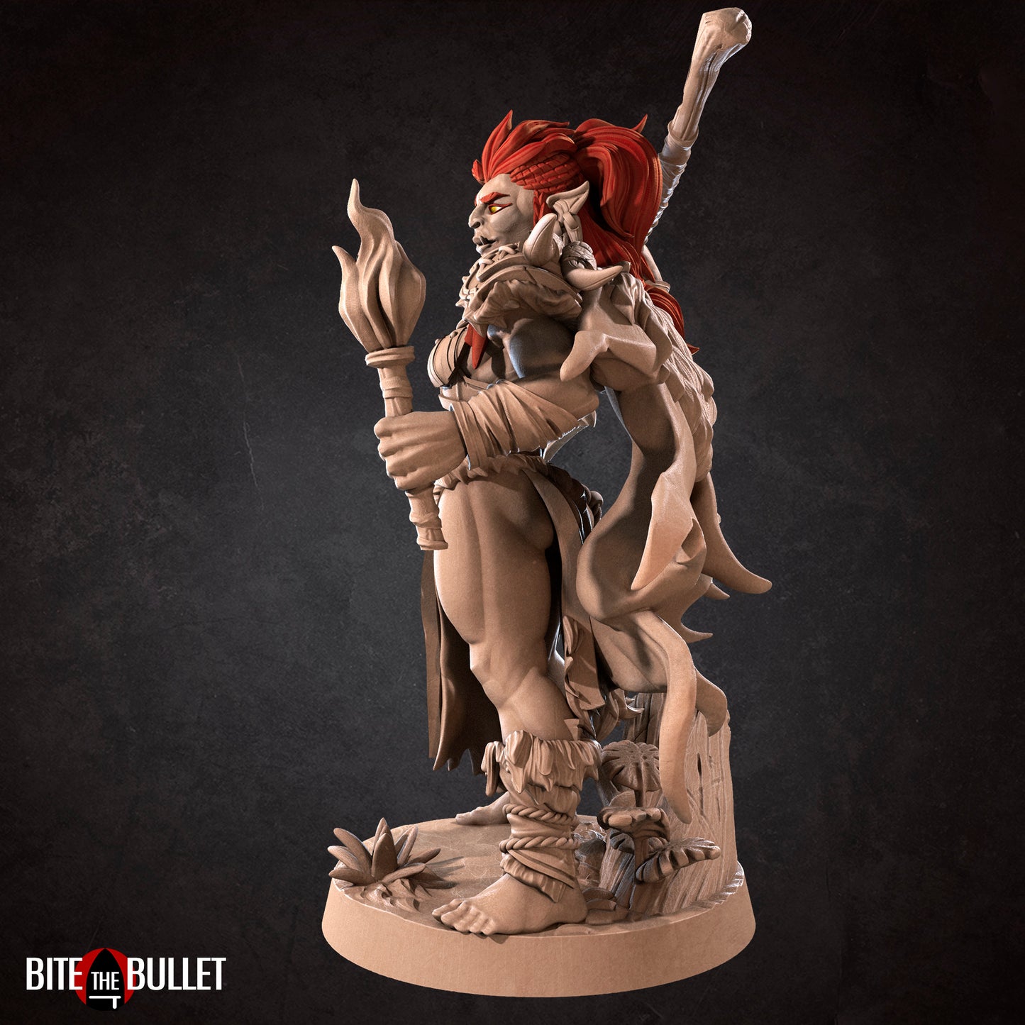 Kisha, the amazon half-orc