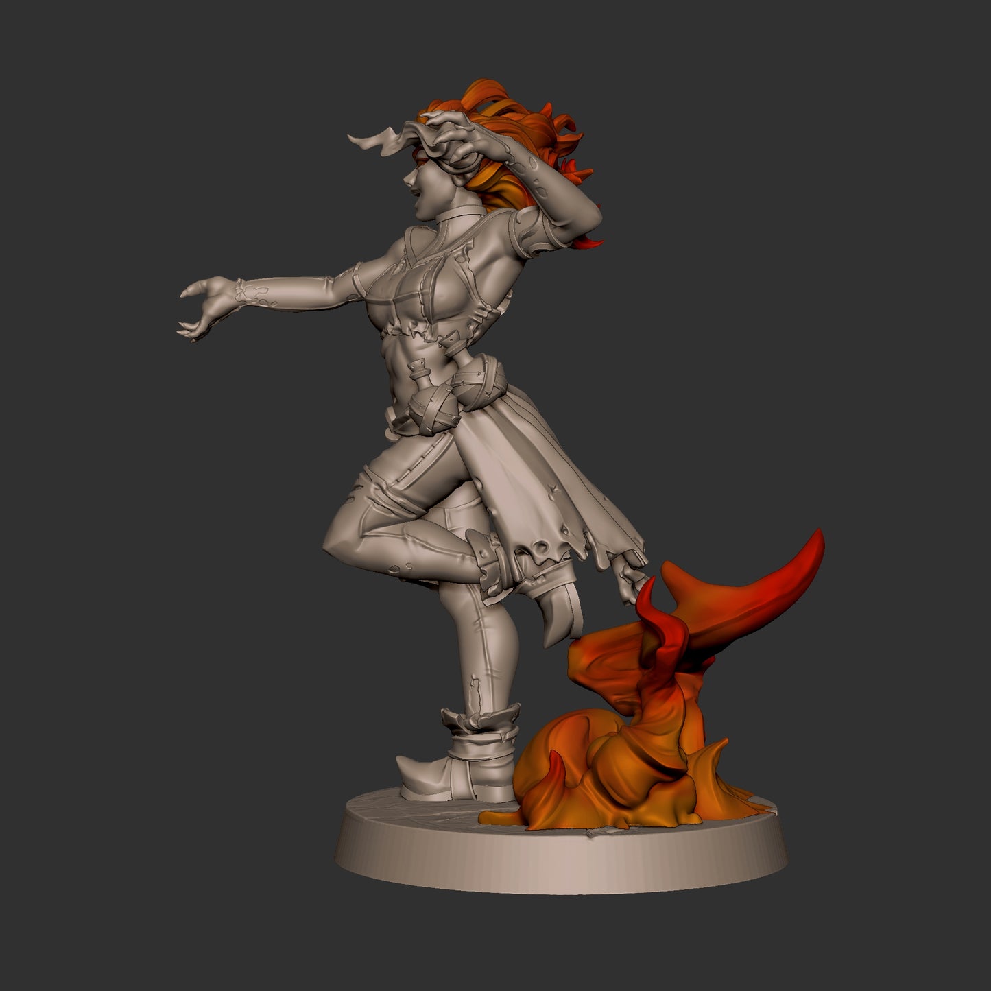 Fire Wizard Genasi