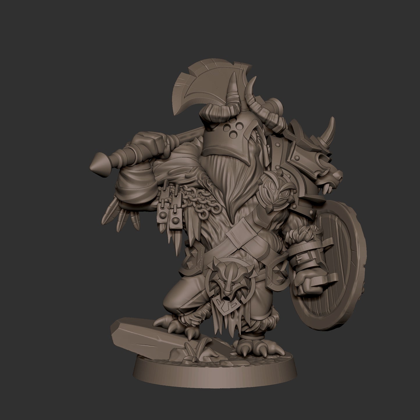Owlfolk Barbarian