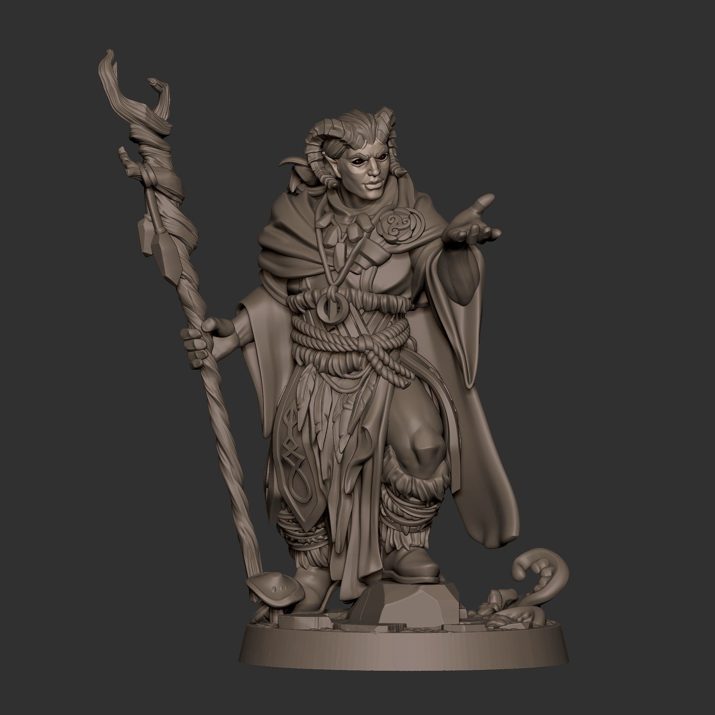 Tiefling Druid