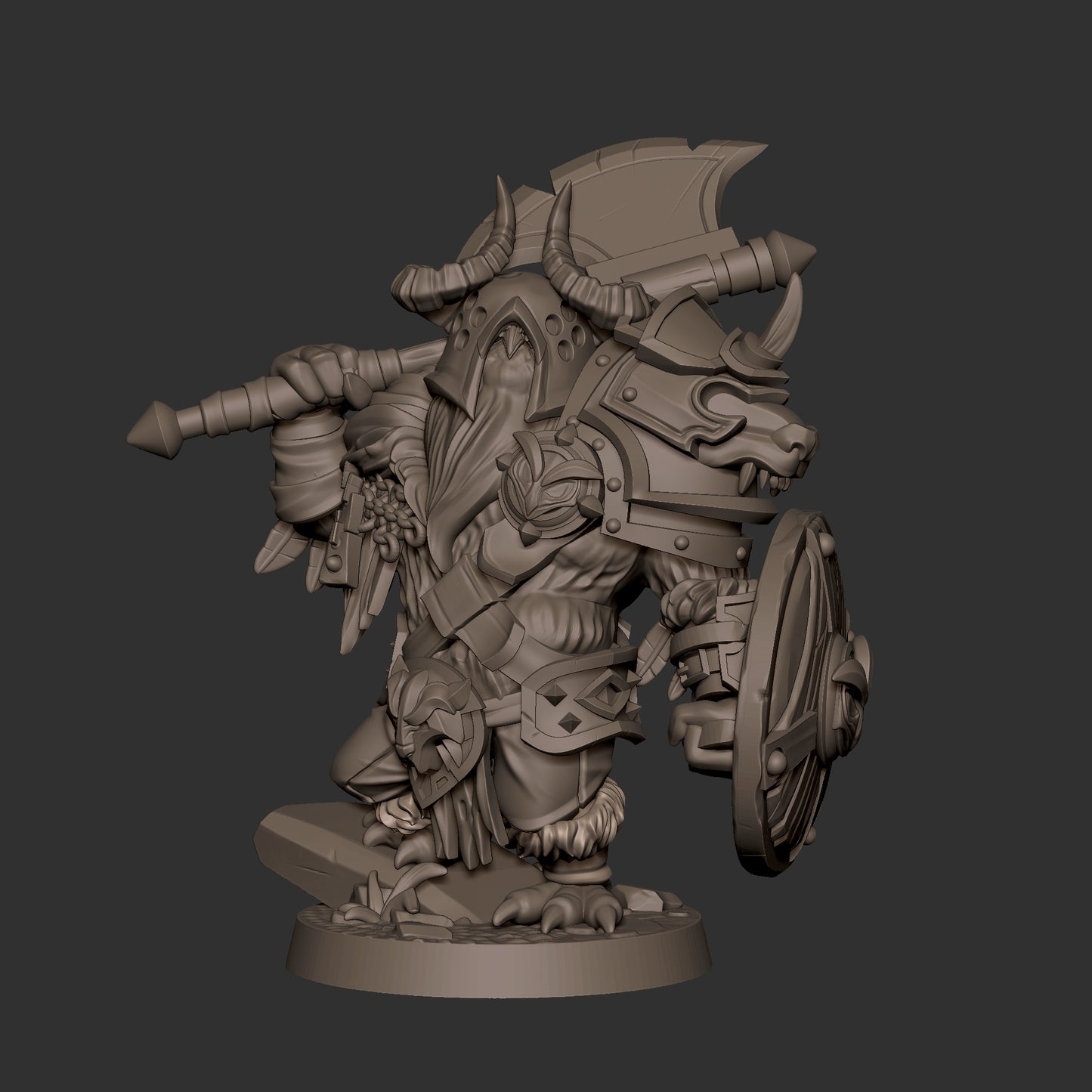 Owlfolk Barbarian