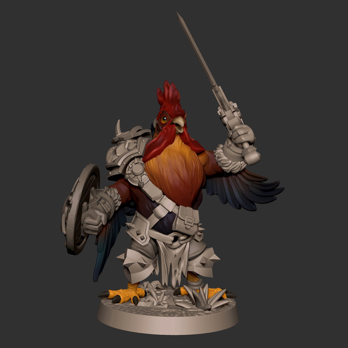 Roosterfolk Warrior