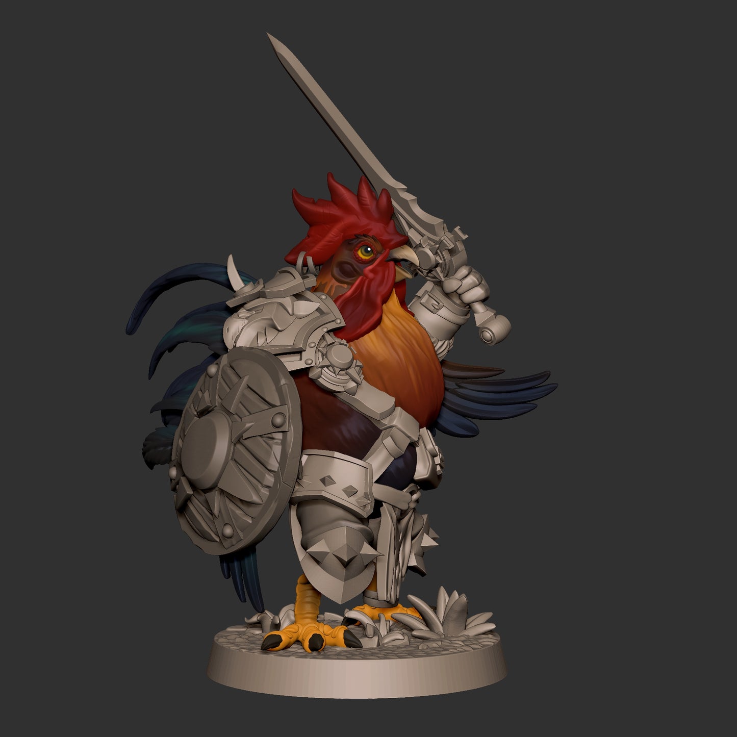 Roosterfolk Warrior