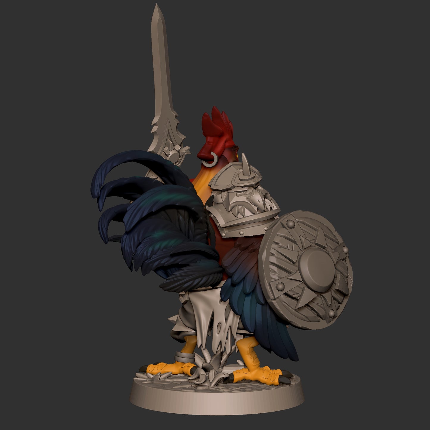 Roosterfolk Warrior
