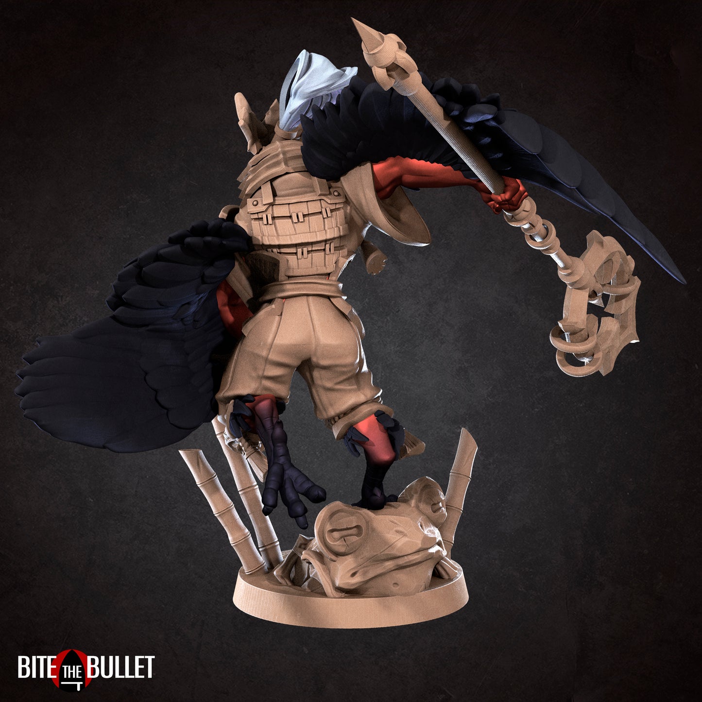 Tengu, exiled monk