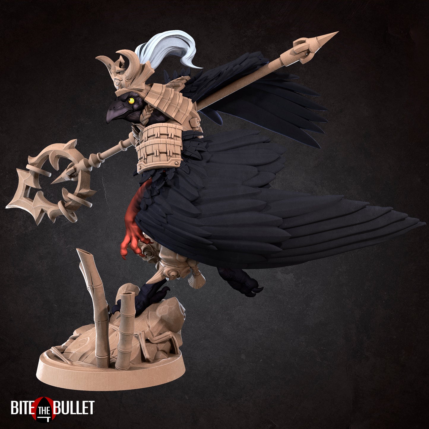 Tengu, exiled monk