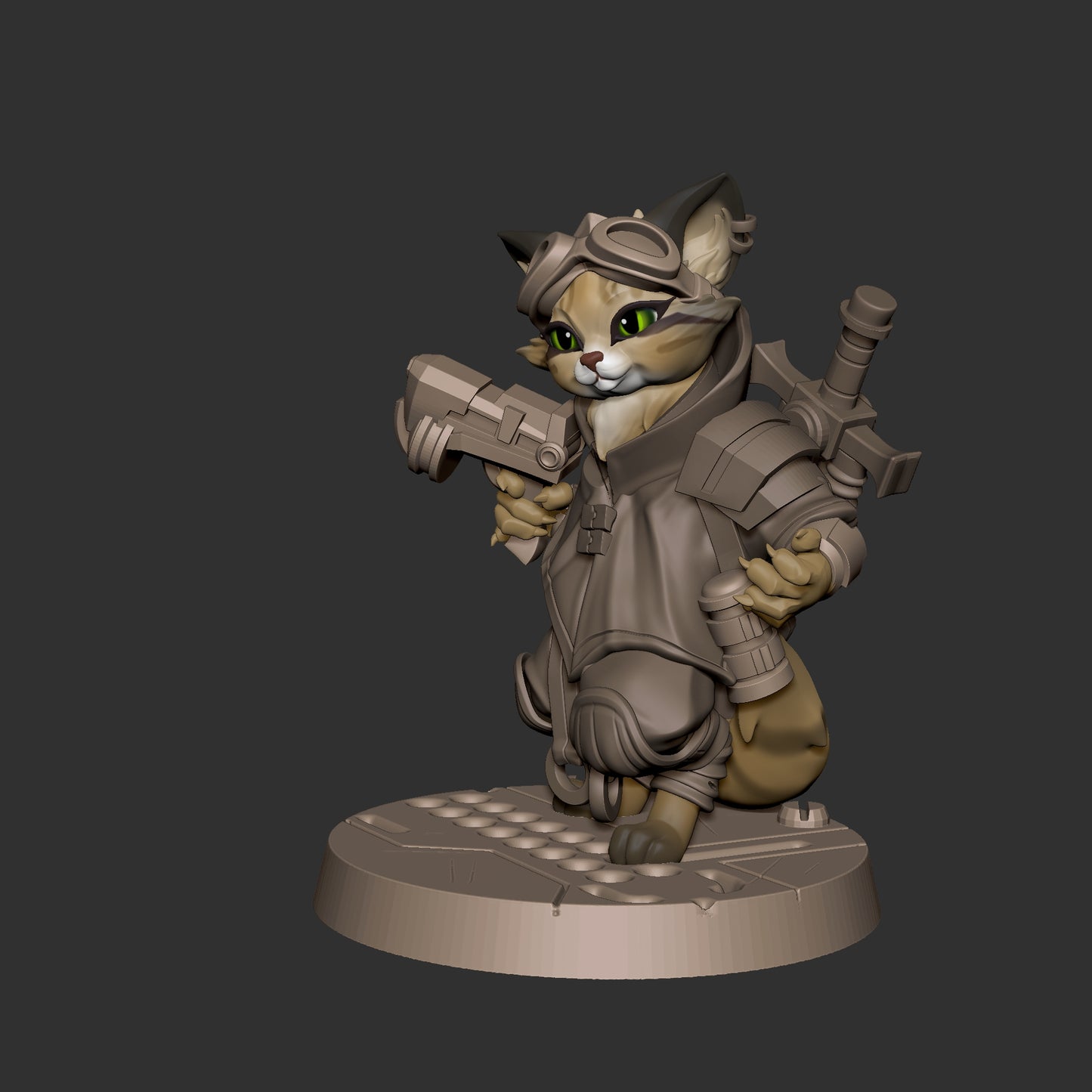 Space Catfolk Vanguard