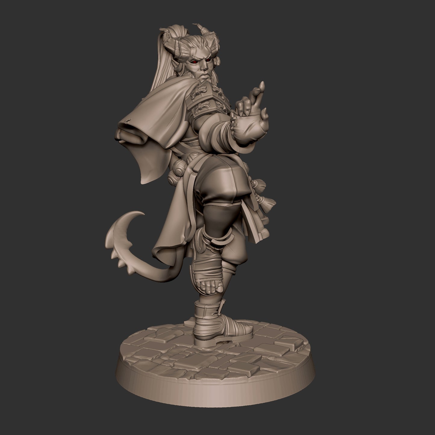 Tiefling Monk