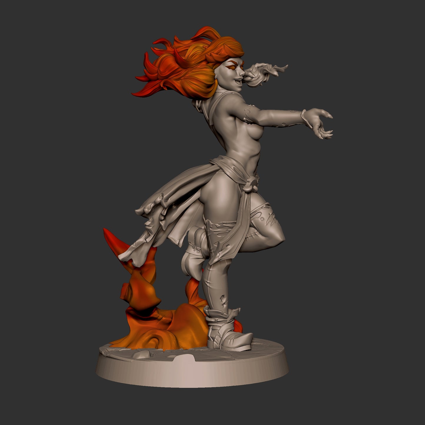 Fire Wizard Genasi