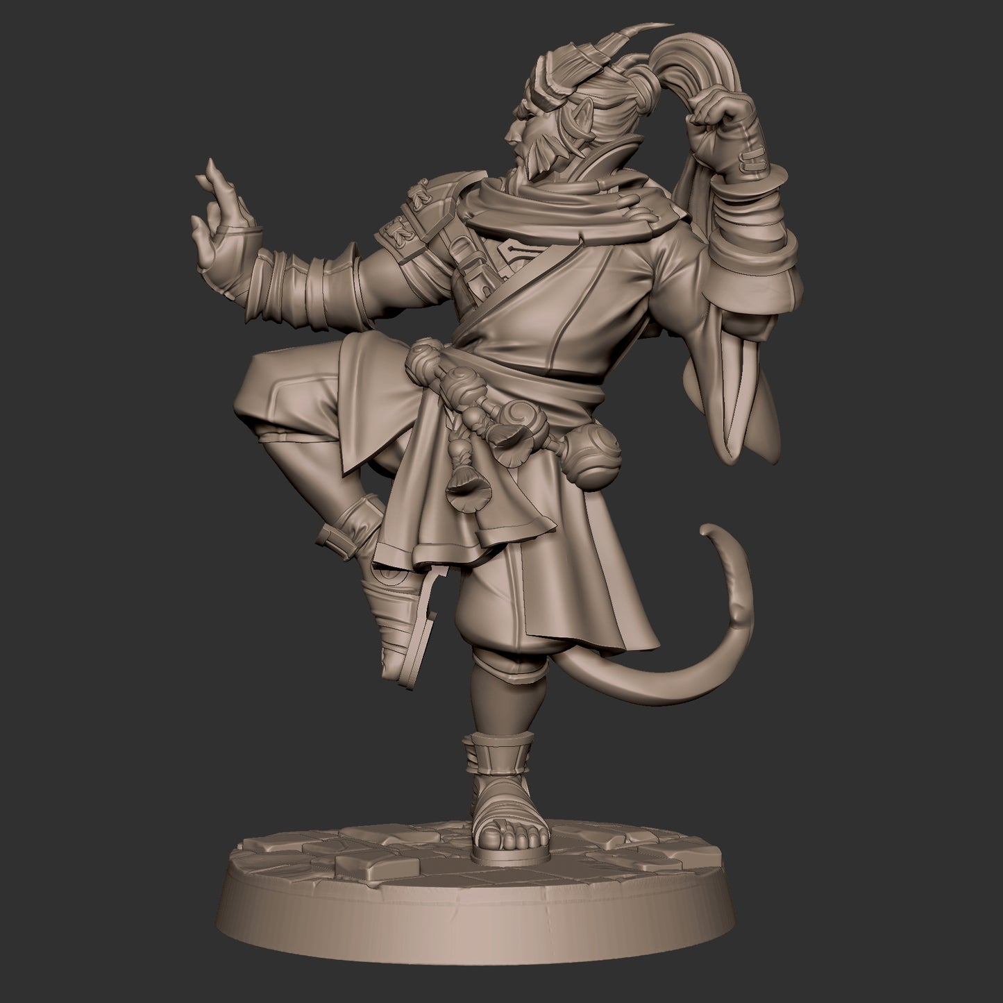 Tiefling Monk
