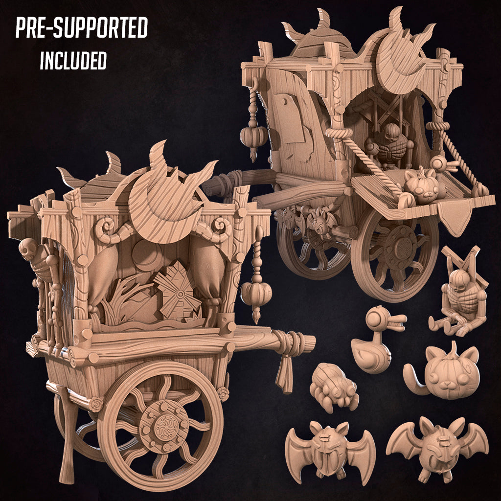Puppet cart