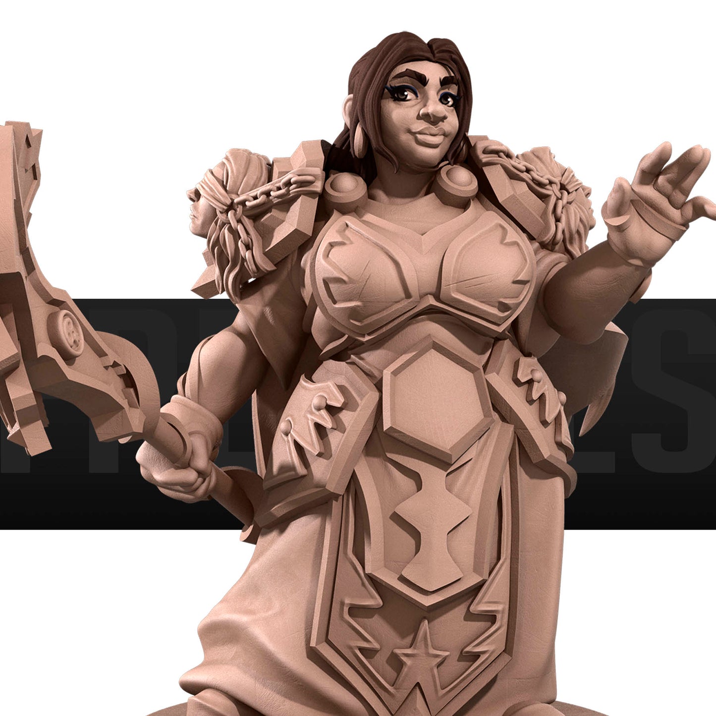 Gytha, the Dwarf Priest (Free Model)