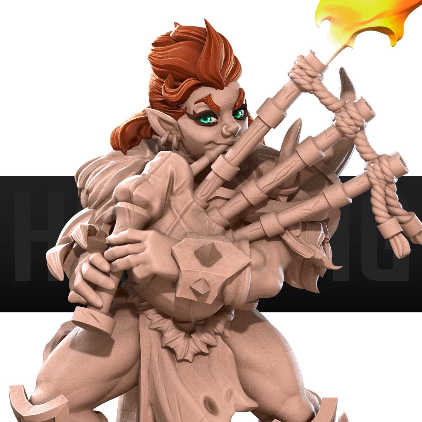 Halfling Bardbarian