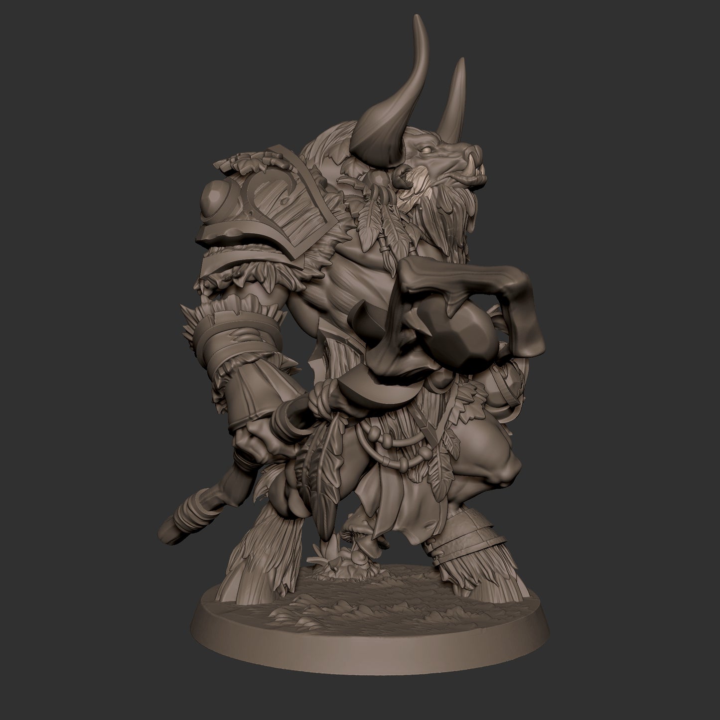 Minotaur Druid