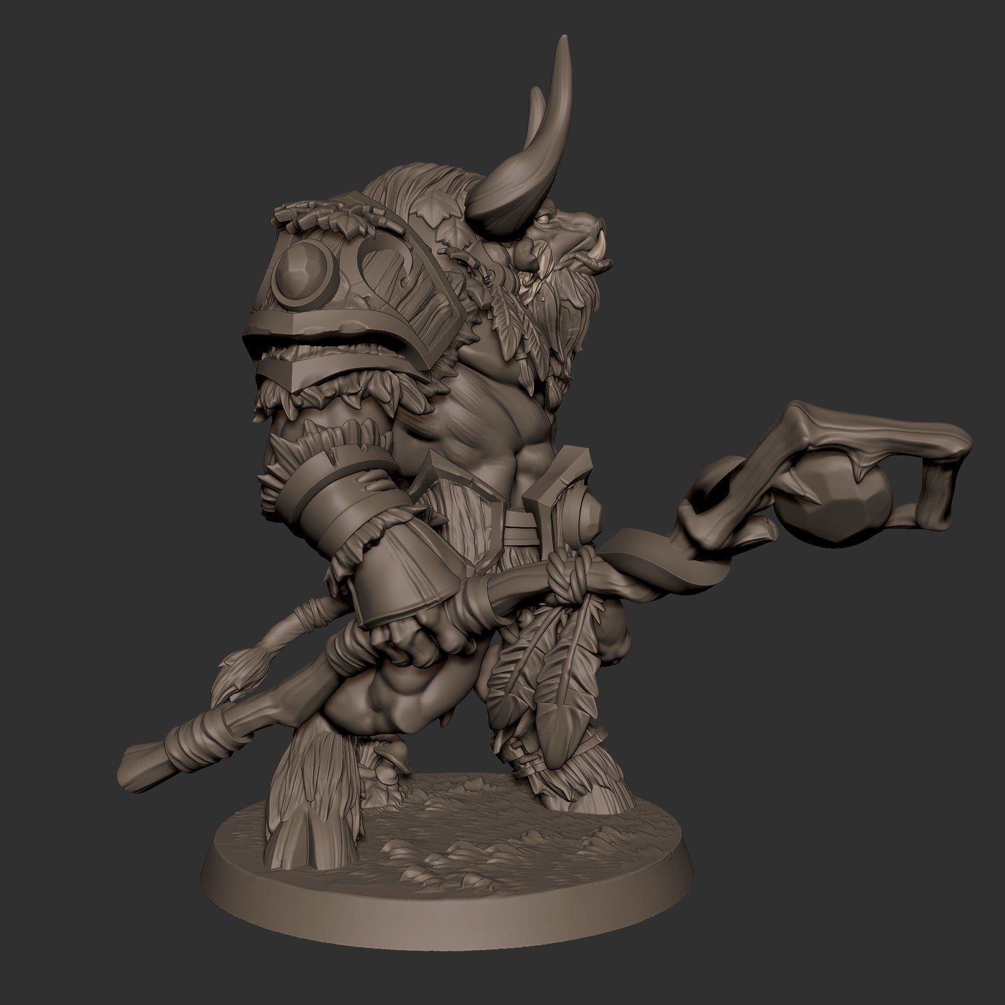 Minotaur Druid