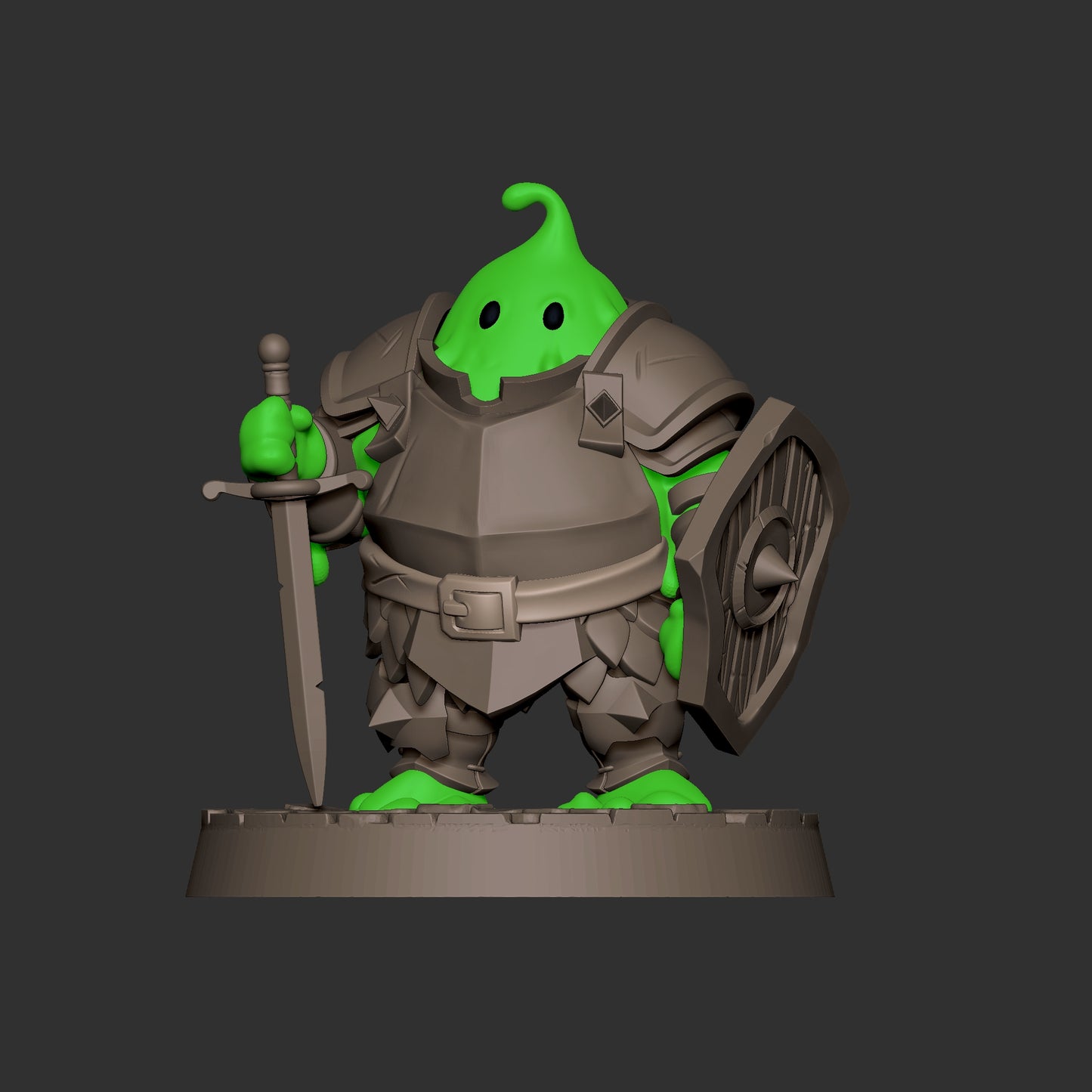 Slimefolk Warrior