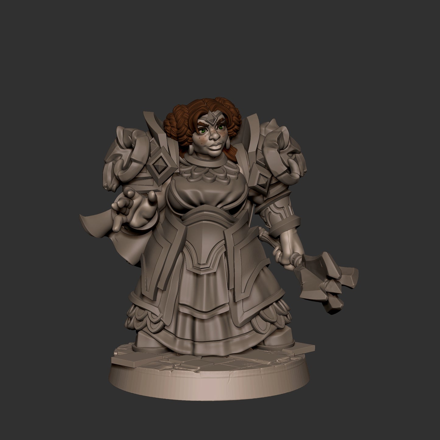 Dwarf Priestess