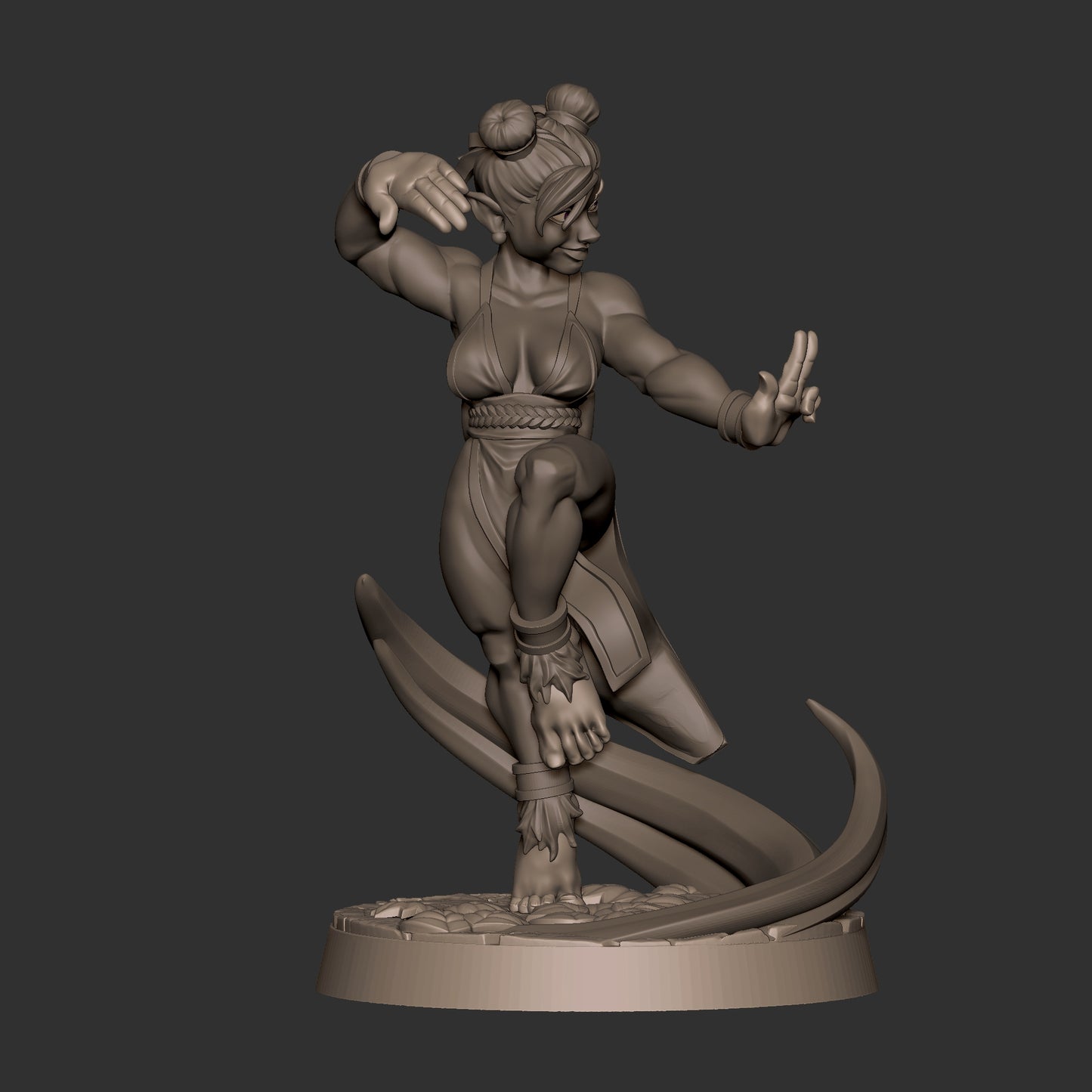 Halfling Monk