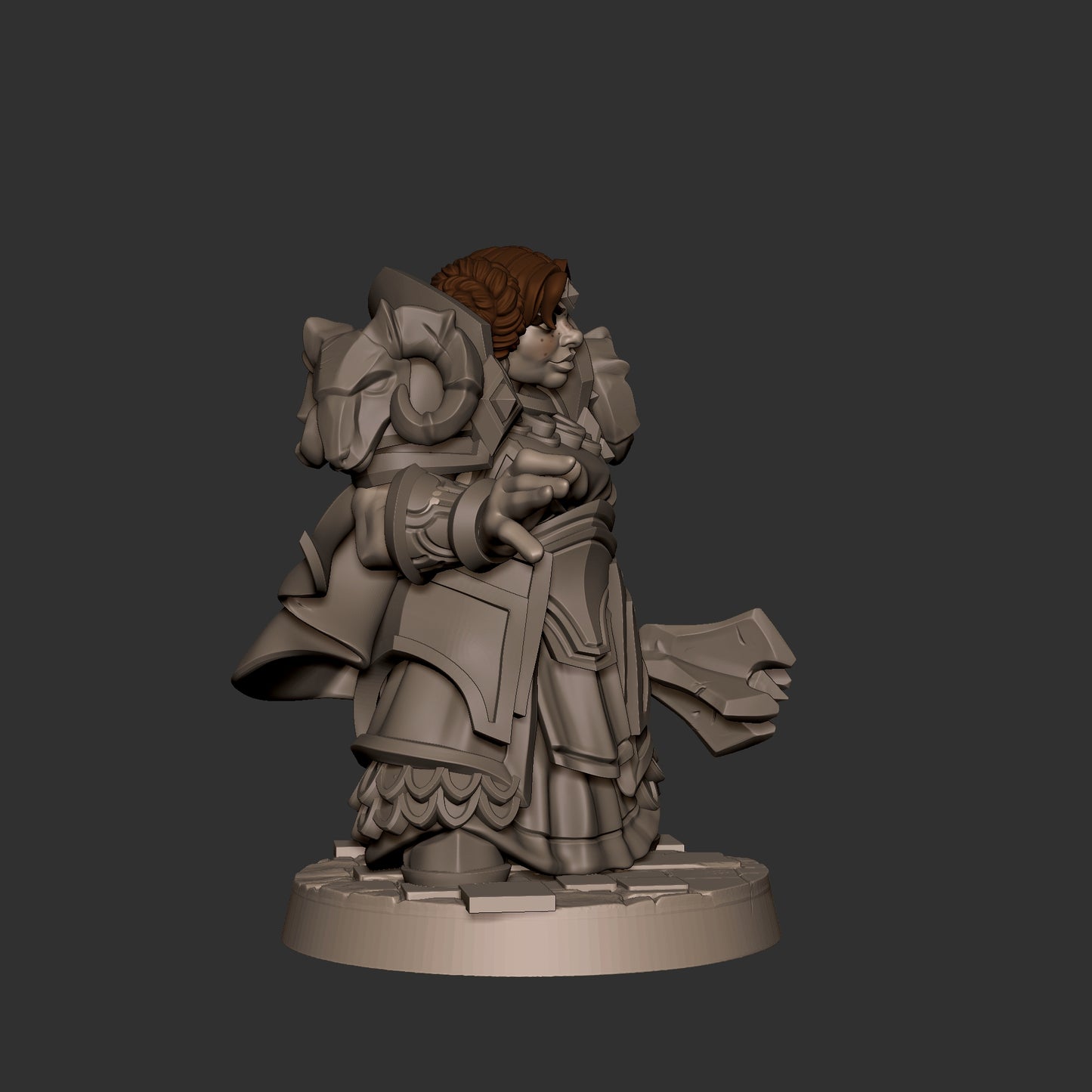 Dwarf Priestess