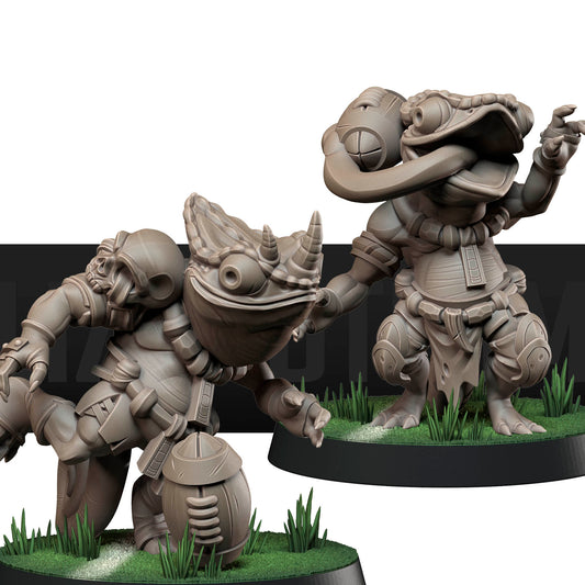 Tiny Tyrants Team - Chameleons