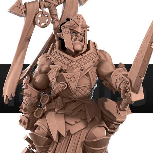 Half-Orc Warpriest