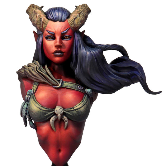(PDF) Lysera, the Tiefling Druid (Bust)