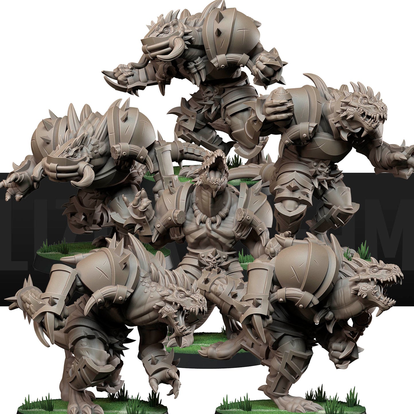 Tiny Tyrants Team - Saurus(Blockers)