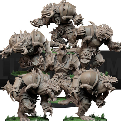 Tiny Tyrants Team - Saurus(Blockers)
