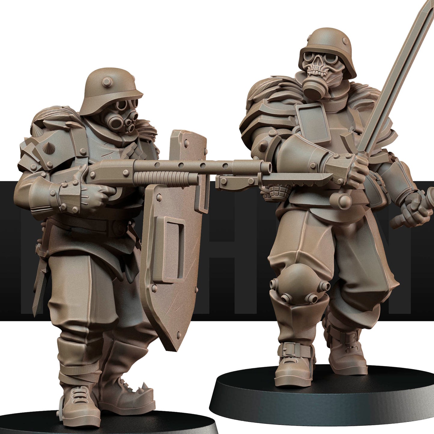 Heretic Troopers (Shotgun and Melee) - Hellbound Apostasy